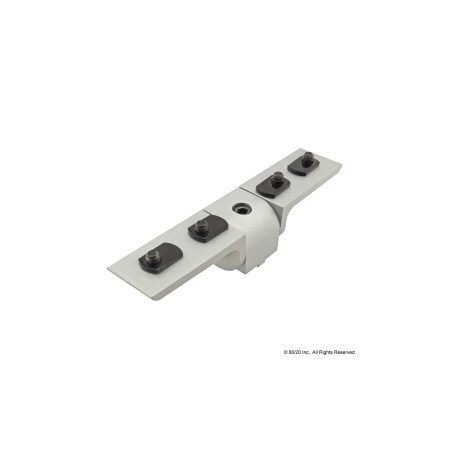 80/20 LivingHinge, Alum, Silver, 161/64in, 11/2in 4431