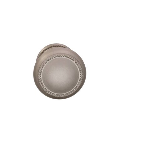 Omnia Knob 1-3/4" Rose Pass 2-3/8" BS T 1-3/4" Doors Satin Nickel 443 443/45B.PA15