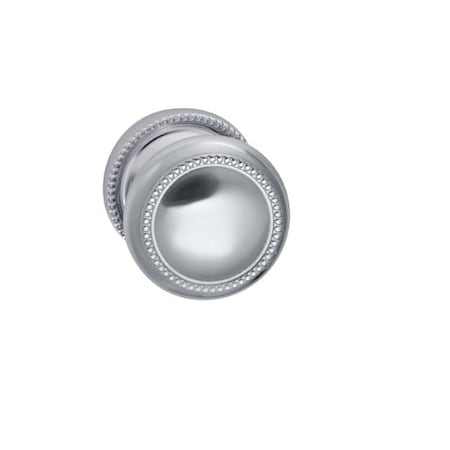 Omnia Knob 2-3/16" Rose Pass 2-3/8" BS Full Lip 1-3/4" Doors BR CH 443 443/55BF.PA2