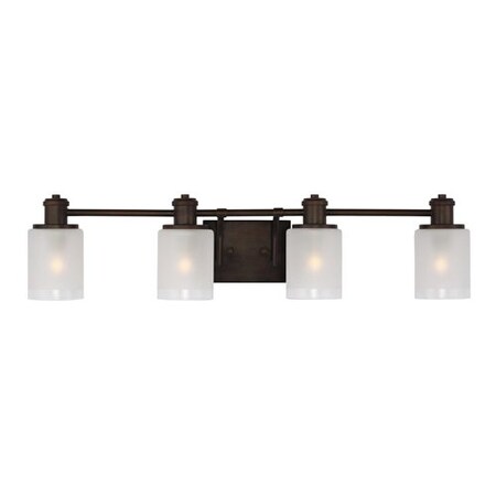 Sea Gull Four Light Wall / Bath 4439804EN3-710