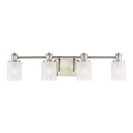 Sea Gull Four Light Wall / Bath 4439804EN3-962