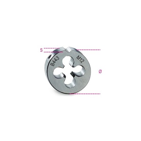 Beta Round Die, Fine Pitch, 24x1mm 004430133