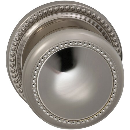 Omnia Knob with 2-5/8" Rose Dummy Pair Bright Brass 443 443/00.PD1