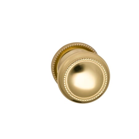 Omnia Knob 2-3/16" Rose Pass 234BS Full Lip 1-3/4" Doors Bright Brass 443 443/55CF.PA1