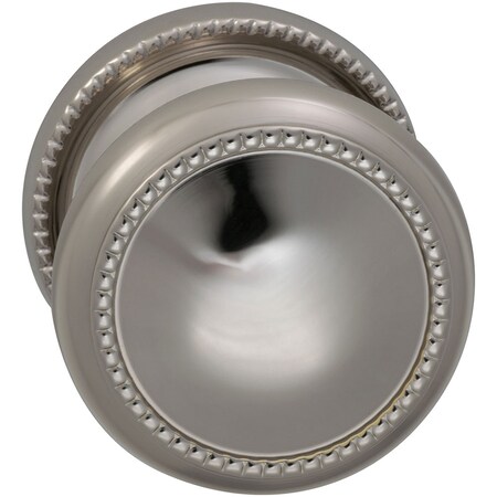 Omnia Knob with 2-3/16" Rose Single Dummy Bright Brass 443 443/55.SD1