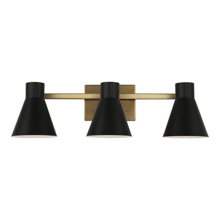 Sea Gull Three Light Wall / Bath 4441303EN3-848