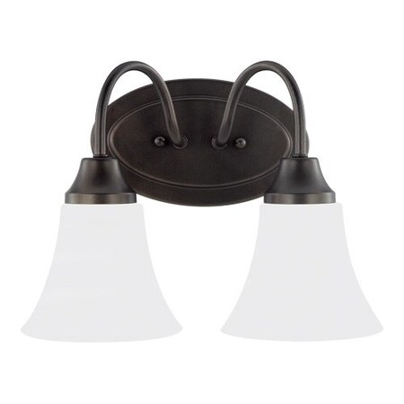 Sea Gull Two Light Wall/Bath, Heirloom Bronze, Number of Lights: 2 44806-782
