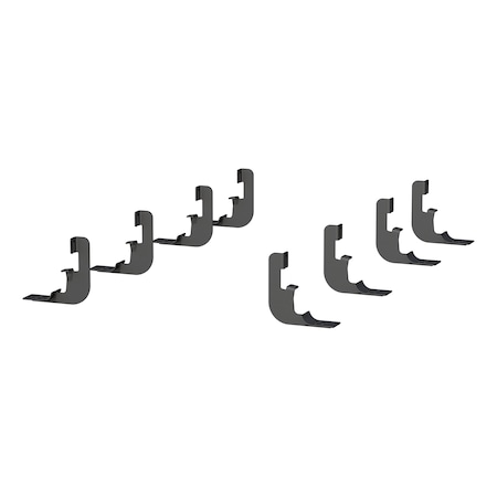 Aries Mounting Brackets for 6" Oval Side Bars 4499