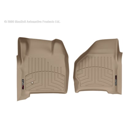 Weathertech Front Floor Liner, Tan, 450021 450021