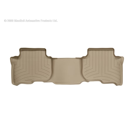 Weathertech Rear FloorLiners, Tan, 450462 450462