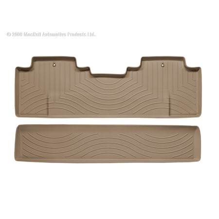Weathertech Rear FloorLiners, Tan, 450502 450502