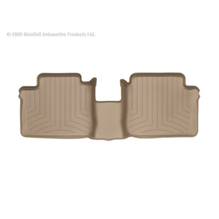 Weathertech Rear FloorLiners, Tan, 450512 450512