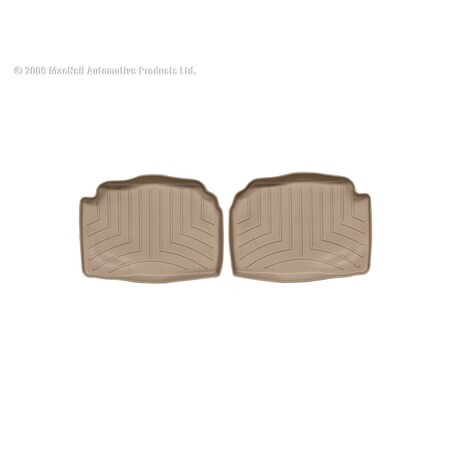 Weathertech Rear FloorLiners, Tan, 450972 450972