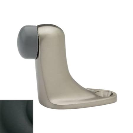 Baldwin Estate Satin Black Door Stop 4510.190