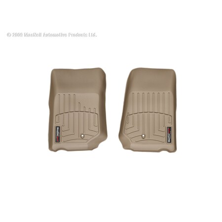Weathertech Front FloorLiners, Tan, 451051 451051