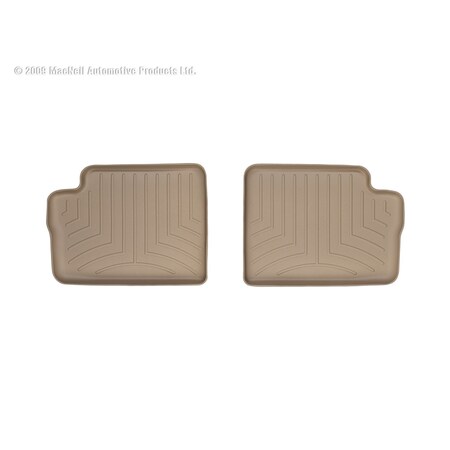 Weathertech Rear FloorLiners, Tan, 451092 451092