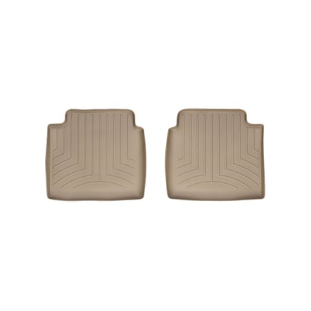 Weathertech Rear FloorLiners, Tan, 451442 451442
