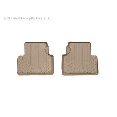 Weathertech Rear FloorLiners, Tan, 451562 451562