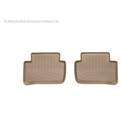 Weathertech Rear FloorLiners, Tan, 451612 451612