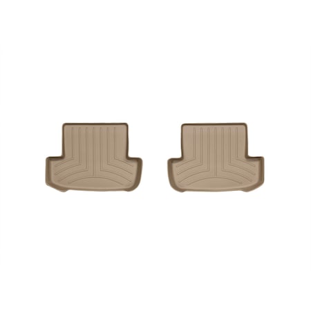 Weathertech Rear FloorLiners, Tan, 451613 451613