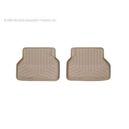 Weathertech Rear FloorLiners, Tan, 451642 451642