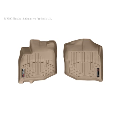 Weathertech Front Floor Liner, Tan, 451811 451811