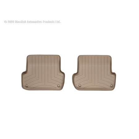 Weathertech Rear FloorLiners, Tan, 451942 451942