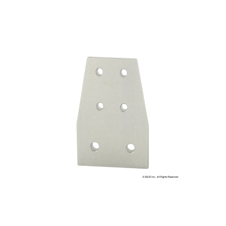 80/20 JoiningStrip, Aluminum, Silver, 4in, 1/4in 4519