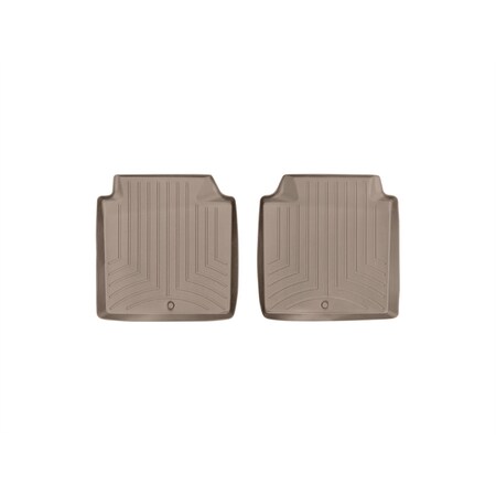 Weathertech Rear FloorLiners, Tan, 453063 453063