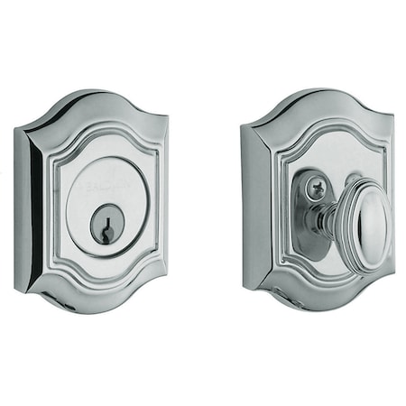Baldwin Estate Bright Chrome Deadbolts 8237.260