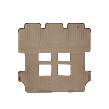 Weathertech Rear FloorLiners, Tan, 453412 453412