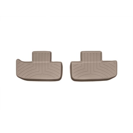Weathertech Rear FloorLiners, Tan, 453862 453862