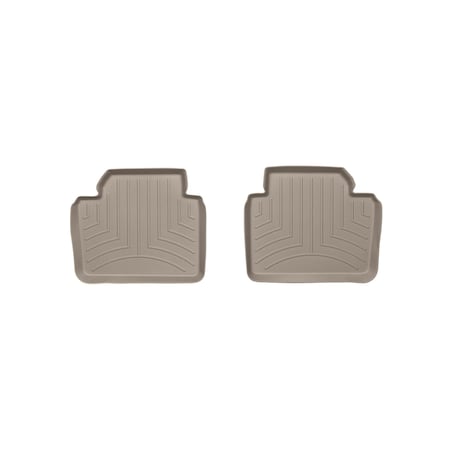 Weathertech Rear FloorLiners, Tan, 454102 454102