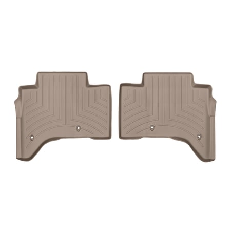 Weathertech Rear FloorLiners, Tan, 454802 454802