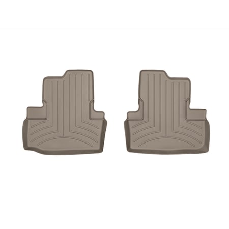 Weathertech Rear FloorLiners, Tan, 454972 454972