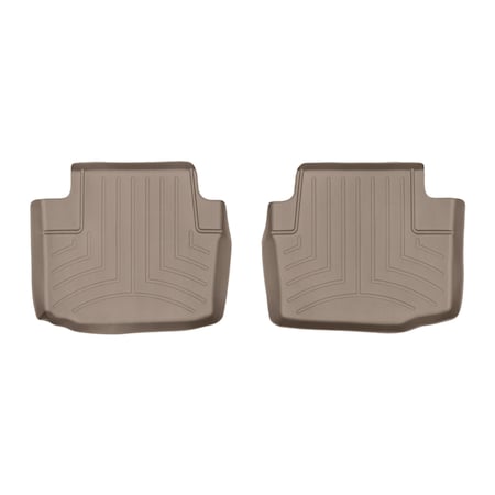 Weathertech Rear FloorLiners, Tan, 454973 454973