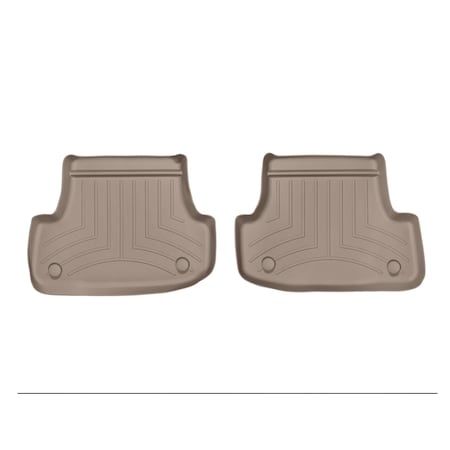 Weathertech Rear FloorLiners, Tan, 455002 455002