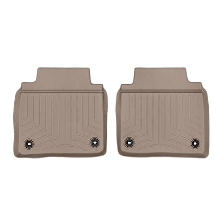 Weathertech Rear FloorLiners, Tan, 455143 455143