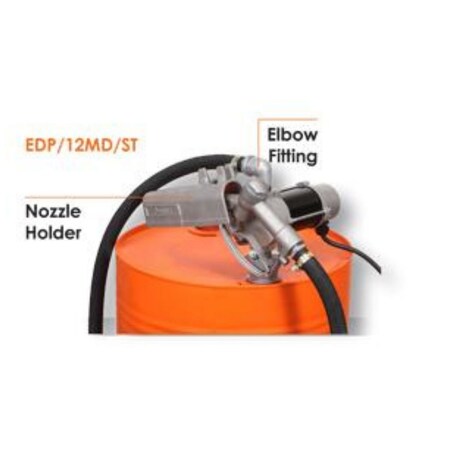 Groz Diesel Pump, Electric, Manual Nzzle, 24V DC 45538