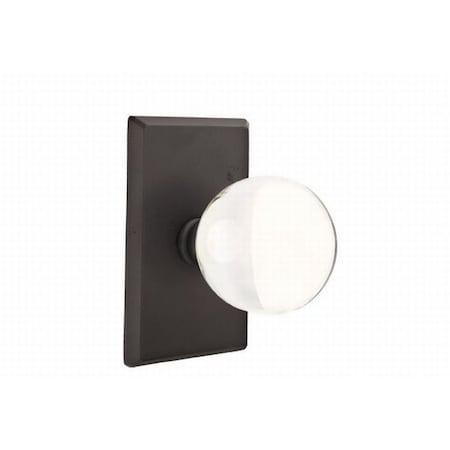 Emtek Flat Black Passage 7104BLFB 7104BLFB