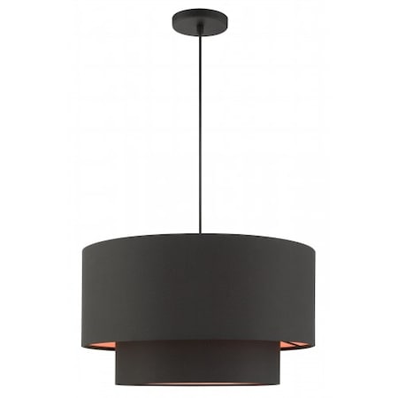 Livex Lighting BlackPendant, 3 Light 45618-04