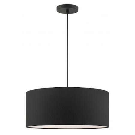 Livex Lighting BlackPendant, 3 Light 45660-04