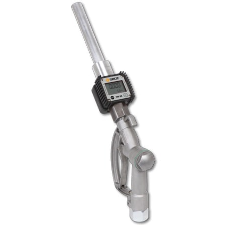 Groz Fuel Nozzle, Manual, Digital Meter, 3/4"NPT 45661