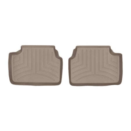 Weathertech Rear FloorLiners, Tan, 457912 457912