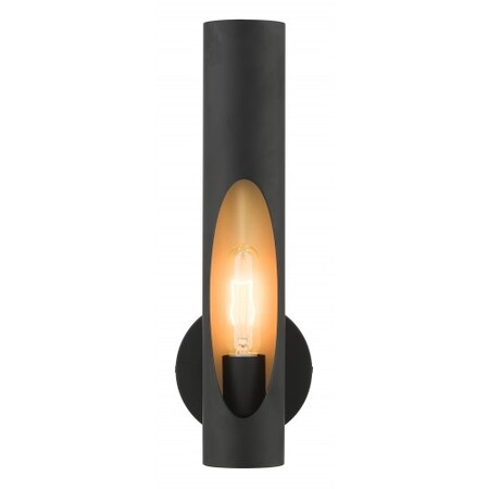 Livex Lighting Black ADA Single Sconce, 1 Light 45891-04
