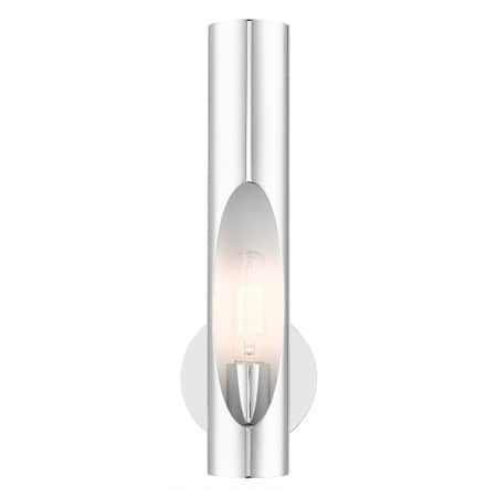 Livex Lighting Polished Chrome ADA Single Sconce, 1 Ligh 45891-05