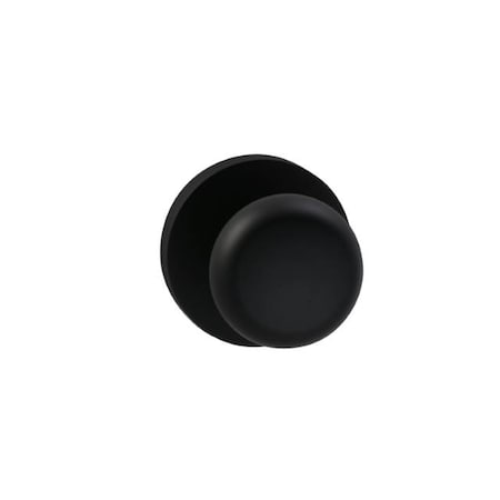 Omnia Knob Modern Rose Priv Knob 2-3/8" BS T Strike Oil Rubbed Bronze 458 458MD/238T.PR10B