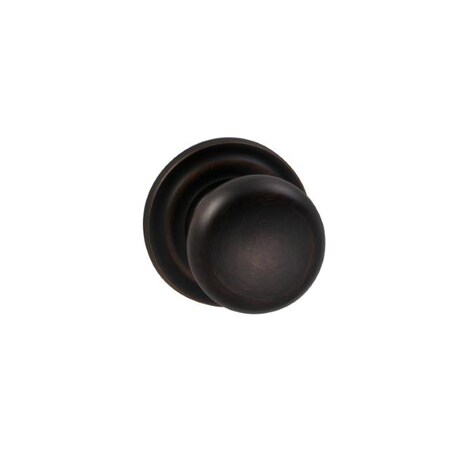 Omnia Knob Traditional Rose Priv Knob 2-3/4" BS T Strike Tuscan Bronze 458 458TD/234T.PRTB