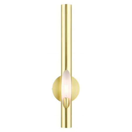 Livex Lighting Satin BrassADA Single Sconce, 1 Light 45911-12