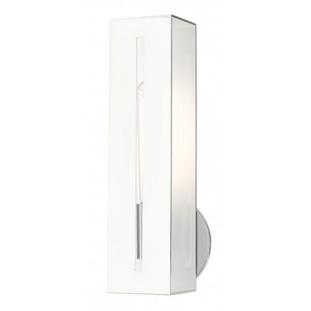 Livex Lighting Polished Chrome ADA Single Sconce, 1 Ligh 45953-05